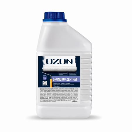 Грунтовка концентрат акриловая OZON ВД-АК-016М-1   морозостойкая